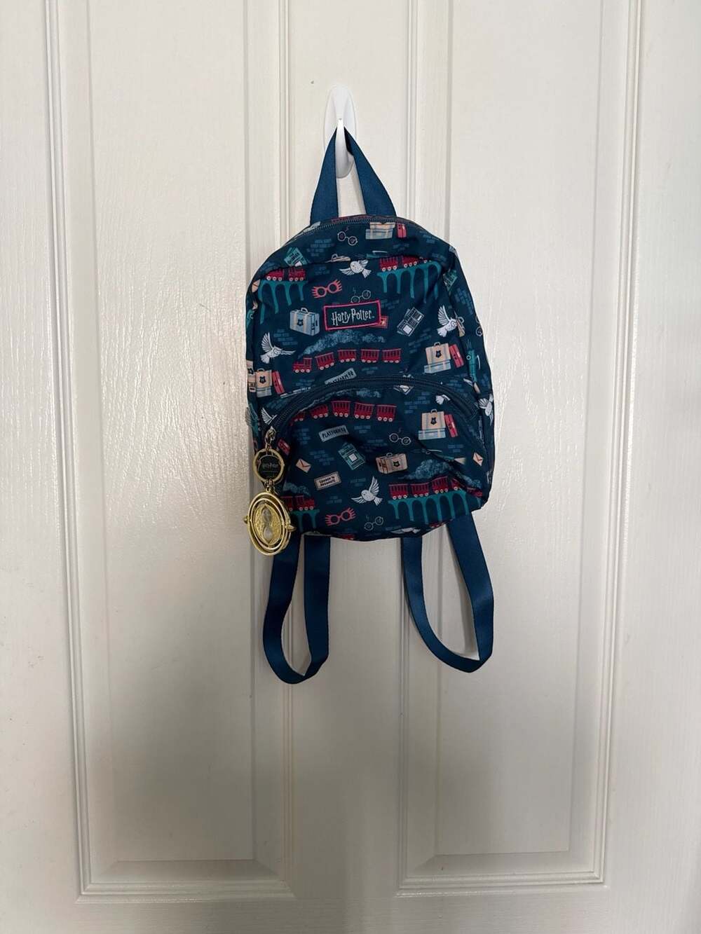 JuJuBe x Harry Potter Platform 9 3/4 Mini Backpack with Time Turner Keychain